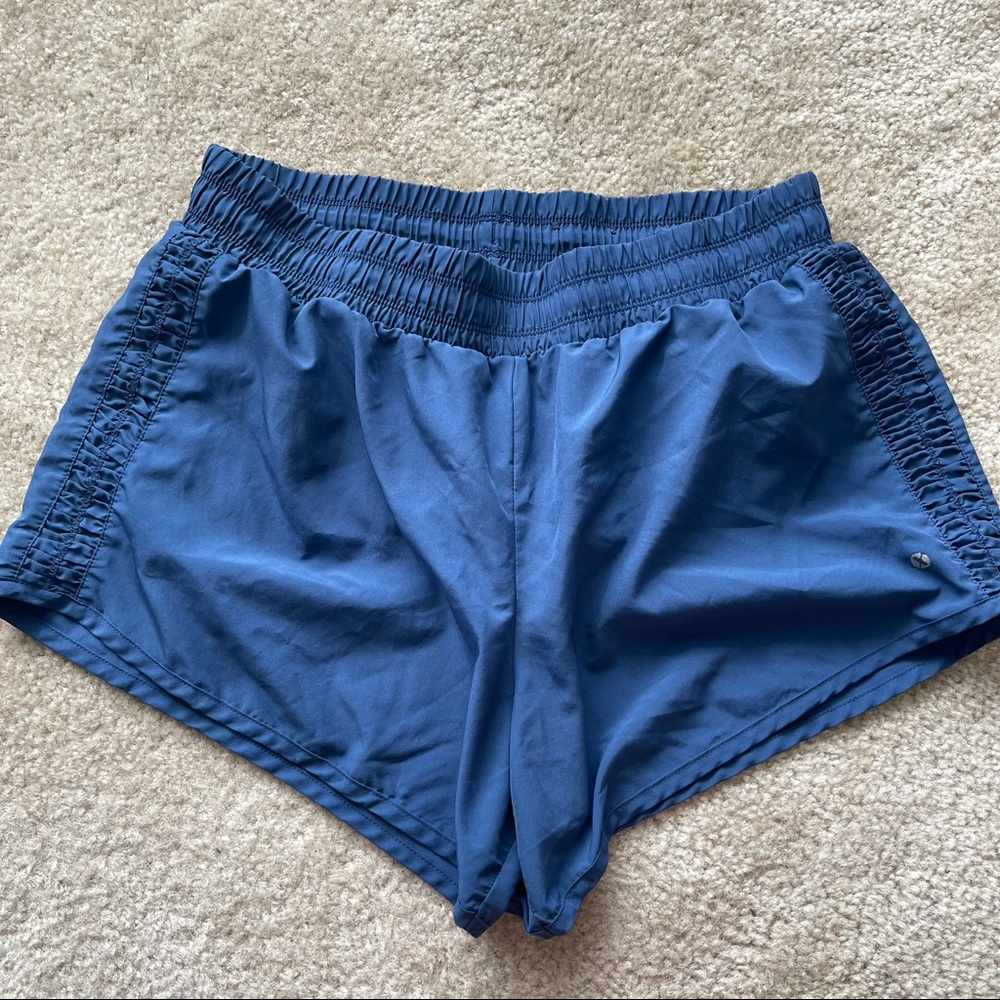Ruched Side Athletic Shorts